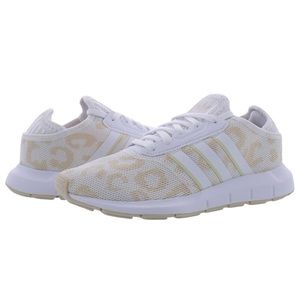 Women’s Adidas White Cheetah Print Shoes